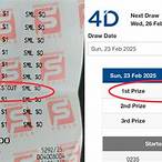 4d lottery singapore results